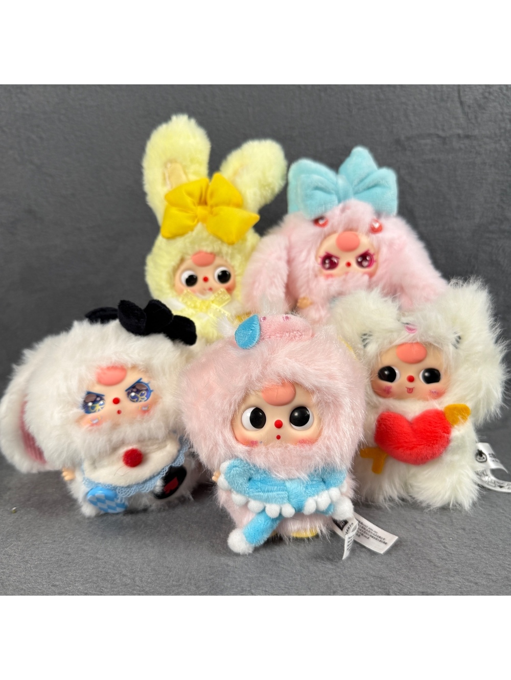 Baby Three Plush Bundle of 5 •Special Eyes!•